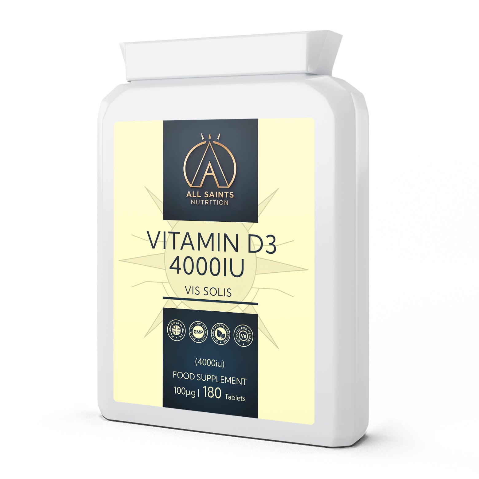 VITAMIN D3 4000IU powered by the sun