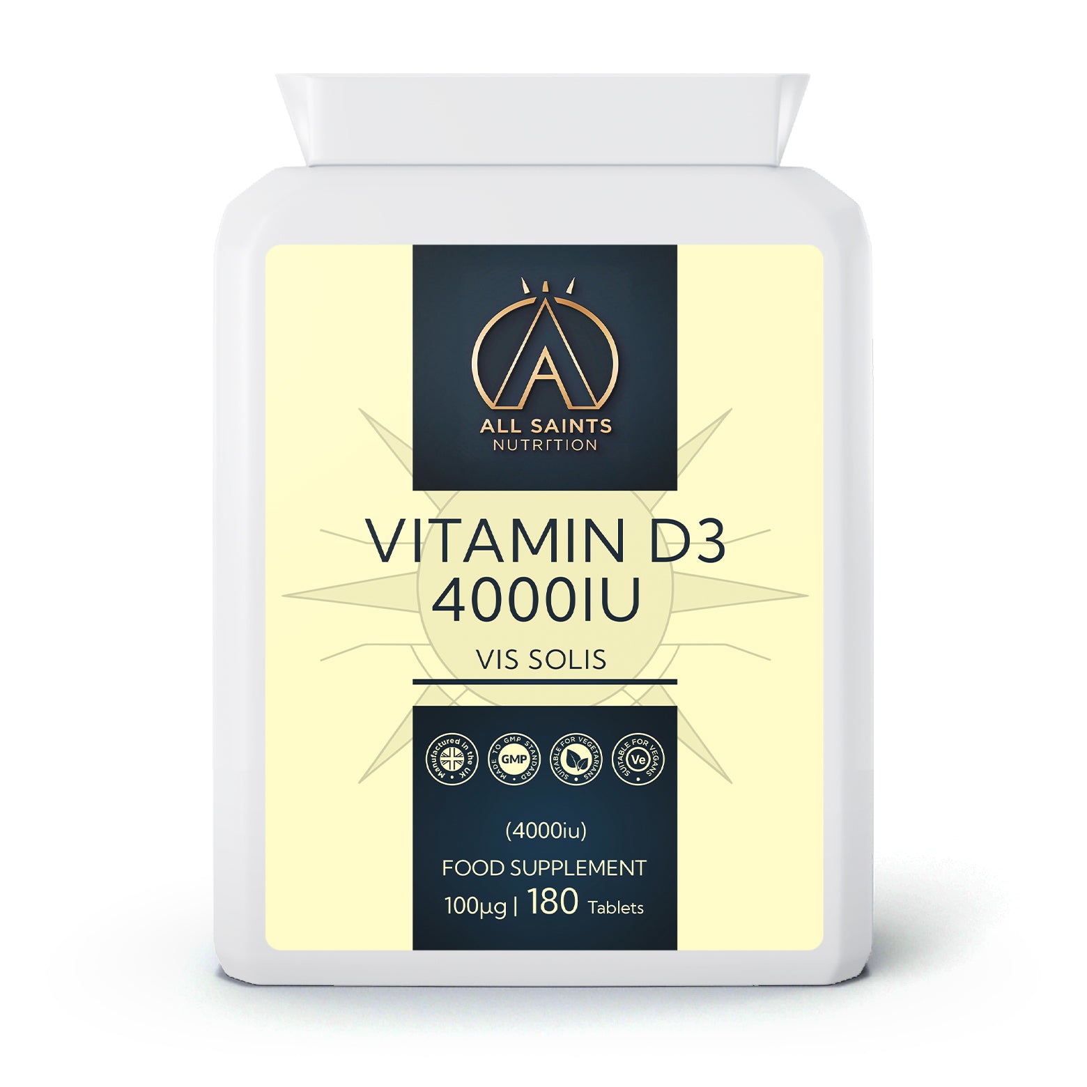 VITAMIN D3 4000IU powered by the sun